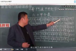 分家奇门11节课程视频 奇门必学 百度云下载！