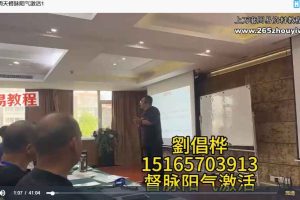 刘倡桦阳气激活大小周天视频5集 百度云下载！