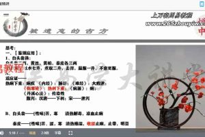 郭建【传奇古方】——被遗忘的古方 视频17集 百度云下载!