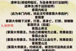 法善 紫薇法 一二三部视频3集 百度云下载！