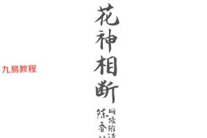 陈春林梅花神相断pdf 32页 百度云下载!