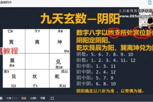易隆刘天宇《九天玄数系统课》17集视频 百度云下载!