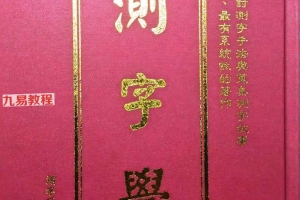 测字师六愚著《测字学》pdf 1095p 台版 百度云下载!