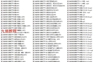 方老师讲《渊海子平》录音129集 百度云下载！