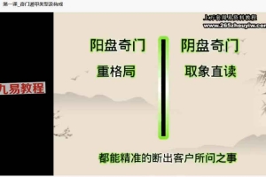李易宣【奇门遁甲四合一系统课】视频28集 百度云下载！