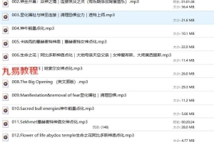神圣埃及之旅录音合集 百度云下载！
