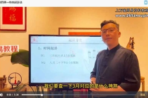 王震午堂《小六壬掐指一算》12集视频 百度云下载！
