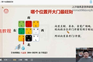 【易道玄空九宫局】系列网课视频40集 百度云下载!