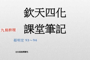 蔡明宏上課笔记易學紫微288頁pdf 百度云下载