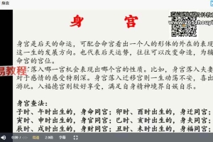 明馨紫微斗数微初级技法入门课视频30集 百度云下载！