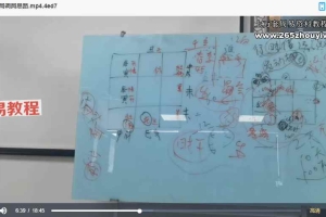 顾浚翔阴盘奇门遁甲课程视频39集 百度云下载!