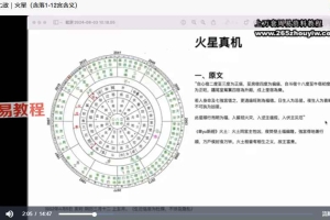 谢知念 教你学七政课程视频15集 百度云下载！