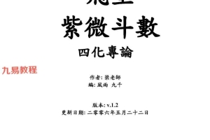 梁若瑜紫微斗数书籍4本pdf 百度云下载！