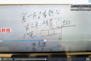 2022阳宅风水精品班催财视频8集 百度云下载!