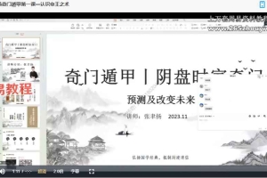 张聿扬《奇门遁甲》12集视频 百度云下载！