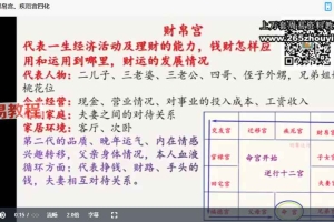 道门秘传 紫微斗数实战课程视频20集 百度云下载!
