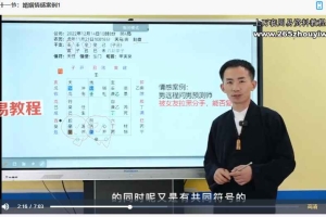 黄持新《道家阴盘奇门预测体系精品课》视频47集 百度云下载！