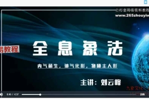 刘云峰全息象法视频课14集 百度云下载!