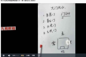 圣易《梅花易数+八宅高级课程》 64集视频 百度云下载!