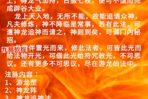 王道帧四海游龙法录屏一集视频 百度云下载!