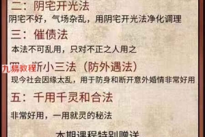 李至刚-道门真传术法课 视频+图片+文档 百度云下载！