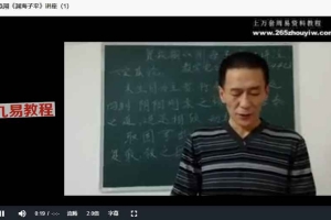贾焱翔(渊海子平)视频6集 百度云下载!