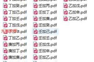 第二版遁元秘术81格局pdf 81册 百度云下载!