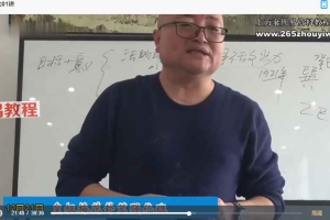 陈春林2024年皇极梅花卦筮强化班 视频36集 百度云下载!