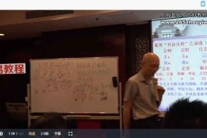 崔国文八字线下基础课+高级课视频 48集 百度云下载!