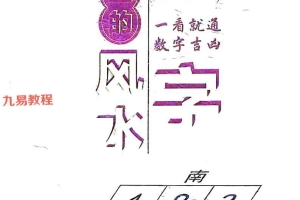 张敬平《数字里的风水》上下册合集pdf 百度云下载！