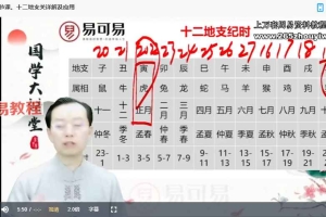 易昌《易学风水化解经典班》31集视频 百度云下载!