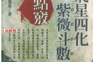 《飞星四化紫微斗数点窍》.pdf 叶易 526页 百度云下载!