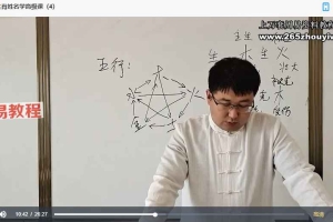悟善国学-十二生肖姓名学高级课视频8集 百度云下载！