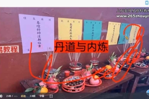 清霂 道门内炼功夫视频6集+资料pdf 百度云下载！