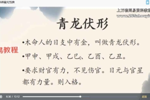 张炳阳《八字基础+中级系列课+案例》176集视频 百度云下载！