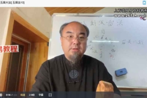 李洪亮【八卦派相法及五雷法】41集视频 百度云下载!