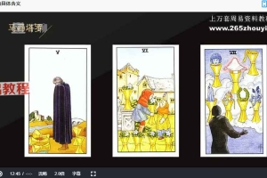 马哥塔罗小红书商业班课程视频11集 百度云下载！