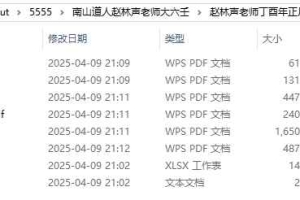 南山道人赵林声老师大六壬录音3套 百度云下载!