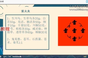 陈法灵：中药雷火灸 视频2集 百度云下载！