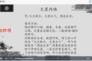 炎清-天罡正气法视频+文档pdf 百度云下载！