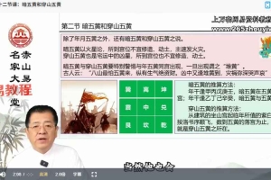 儒易轩《玄空风水高级班》36集视频缺4集 百度云免费下载！