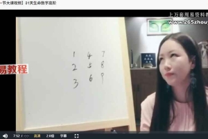 【生命数字高阶训练营】生命灵数、手机号码、五行、风水全解析 视频15集 百度云