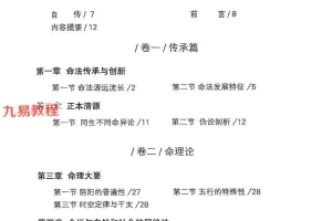 《命法金鉴》.pdf 朱瑞祥 355页 百度云下载！