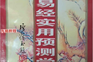 周易易经实用预测学.pdf 289页 百度云下载！