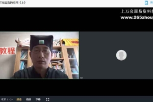 杨飞鸿《SRT元辰宫》执业导师课程视频带课件pdf 百度云下载！