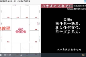 巢谷师兄-《三合派紫微斗数初级、中级、高级线上课程合集》(86集)视频 百度云