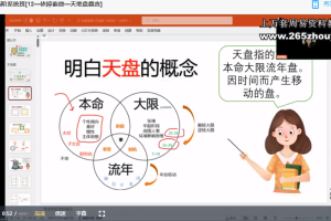 依婷2025年紫微斗数系统班视频12集 百度云下载!