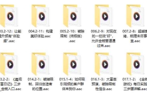 《金钱显化游戏》第一、二轮:持续每日入账的三步骤音频 百度云下载!
