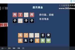 计昌《穷通宝鉴读书会视频》27集 百度云下载!