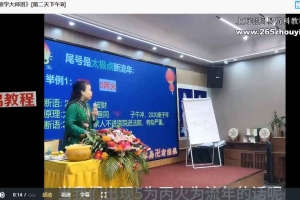 徐子辰《财富数字大师班》视频9集 百度云下载！